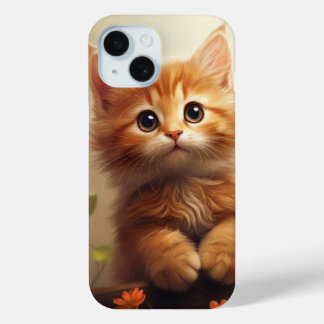 baby cat iPhone 15 case