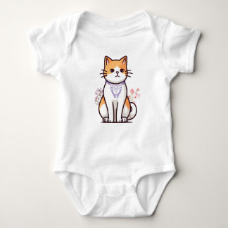 Baby  Cat Lover T-shirt Baby Bodysuit