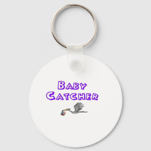baby catcher key ring