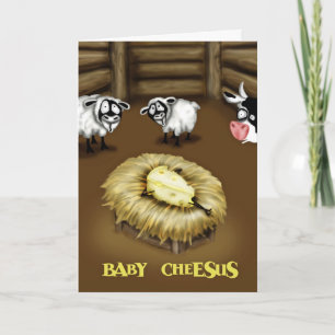 Baby Cheesus Holiday Card