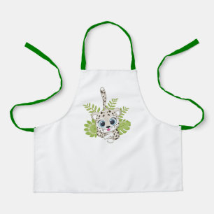 Baby cheetah apron