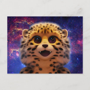 Baby Cheetah Postcard