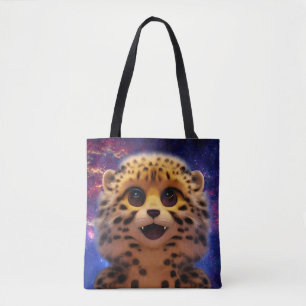 Baby Cheetah Tote Bag