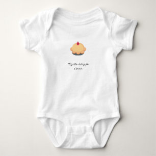 Baby cherry pie bodysuit