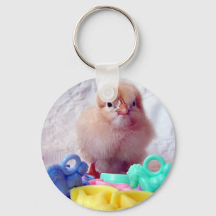 Baby Chick Key Ring
