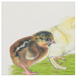 Baby Chick Trio Fabric
