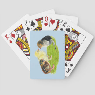 Baby Chick Trio Playing Cards