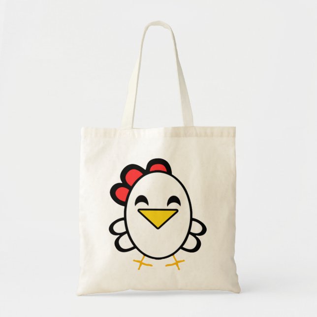 Baby Chicken Tote Bag (Front)