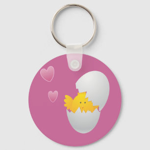 Baby Chickie Key Ring