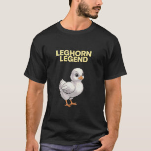 Baby Chicks of Breeds Silkie Leghorn Unique Art Fa T-Shirt