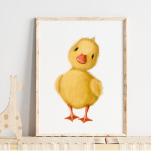 Baby Chicks Print   Baby Chicks Watercolor Print