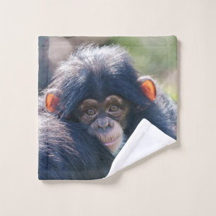 Baby Chimpanzee's Journey Wash Cloth
