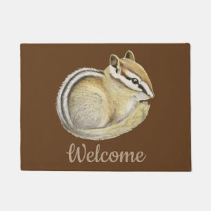 Baby Chipmunk Doormat