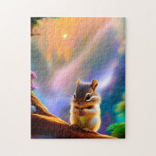 Baby Chipmunk Jigsaw Puzzle