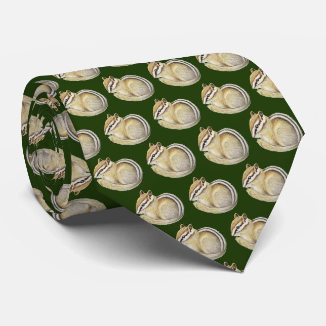 Baby Chipmunk Tie (Rolled)