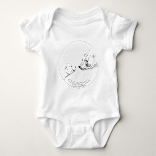 Baby Churchill Souvenir Polar Bear Creeper Shirt
