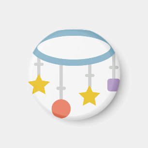 baby circle mobile magnet