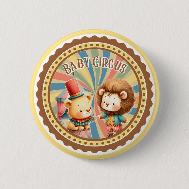  Baby Circus 6 Cm Round Badge (Front)