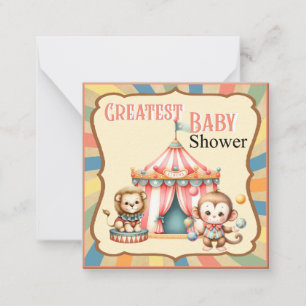 Baby Circus Card