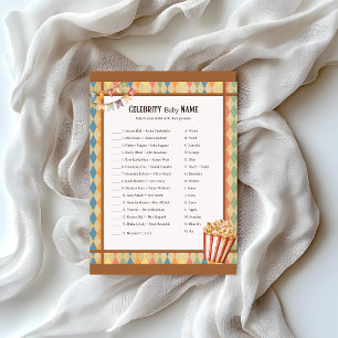 Baby Circus_ Celebrity Baby Game Custom Letterhead