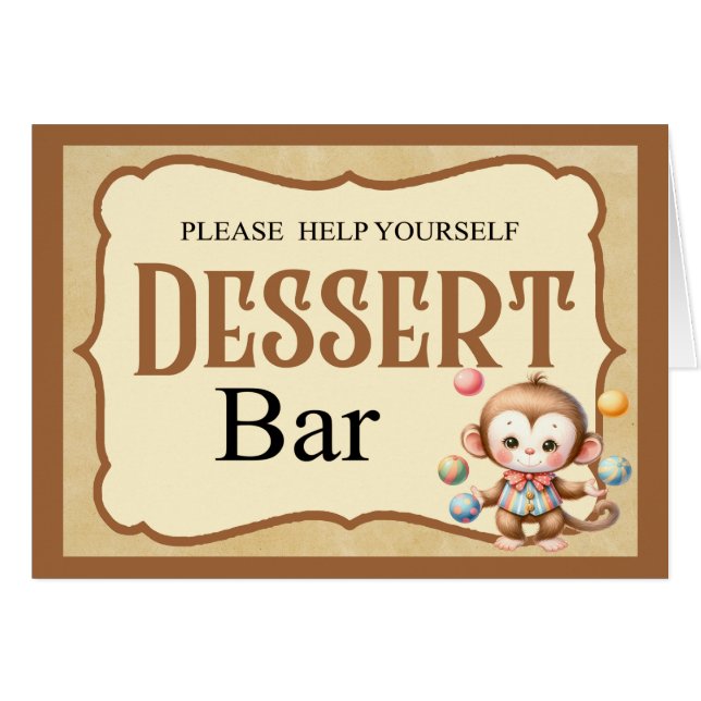 Baby Circus _ Dessert Bar  (Front Horizontal)