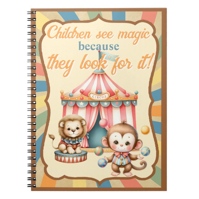 Baby Circus Notebook (Front)