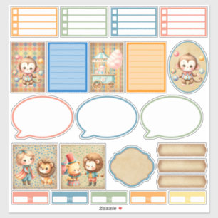 Baby Circus Planner Sticker