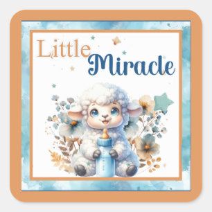 Baby Circus Square Sticker