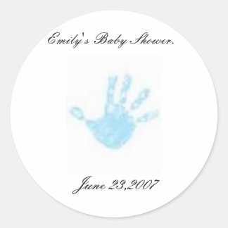 Baby Classic Round Sticker