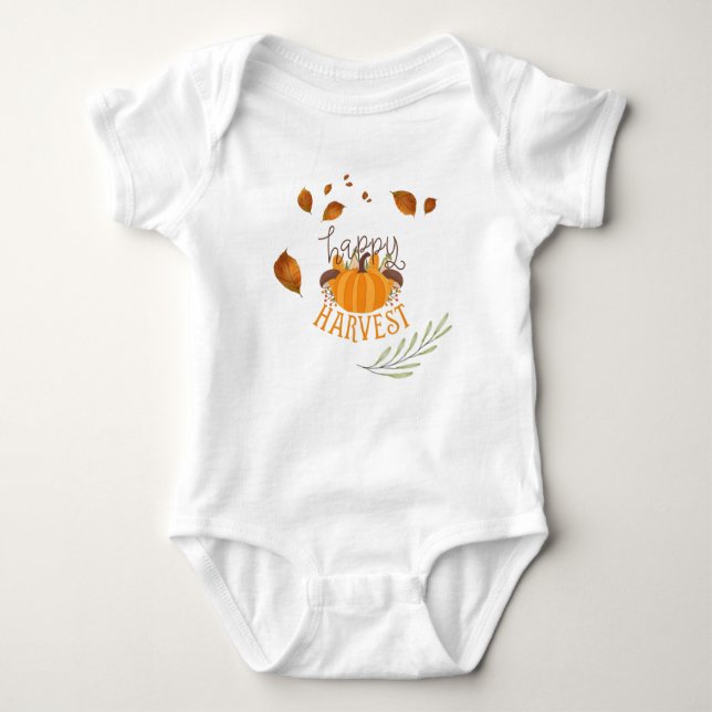 Baby cloth baby bodysuit (Front)