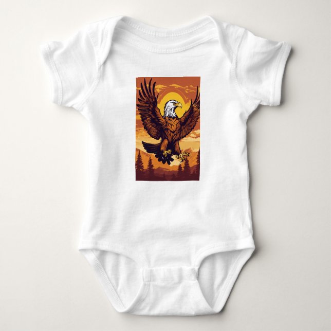 Baby clothes  baby bodysuit (Front)