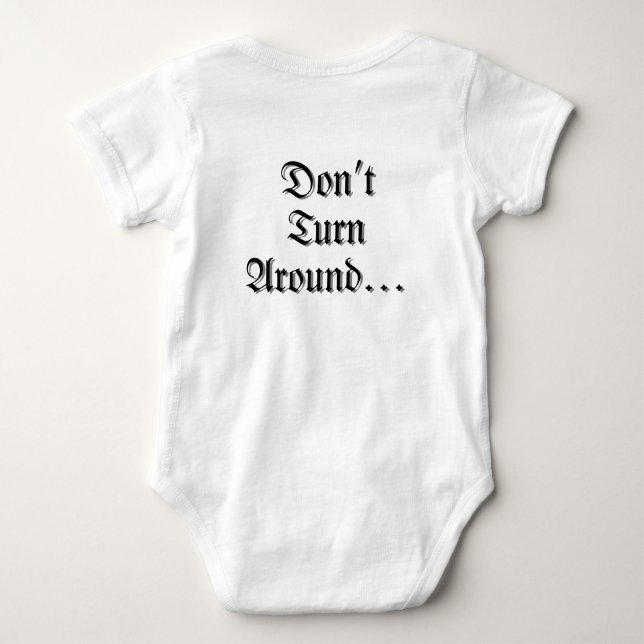 Baby clothes bodysuit (Back)