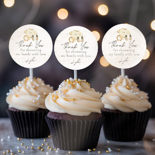 Baby Clothes Gender Neutral Baby Shower Thank You Classic Round Sticker