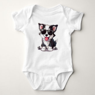 Baby clothes one pieces cute dog baby bodysuit