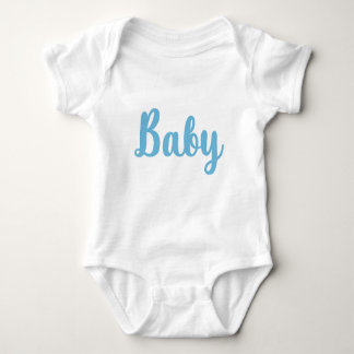 Baby clothes with the word baby written on it bodysuit