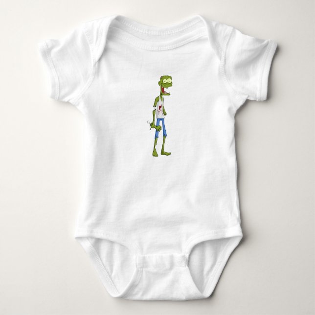 Baby clothes. Zombie. Bodysuit (Front)