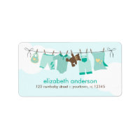 Baby Clothesline {green}