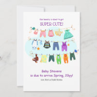 Baby Clothesline Pregnancy Announcement