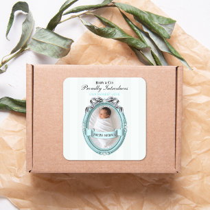 Baby & Co Baby Photo Square Sticker
