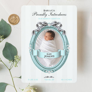 Baby & Co Birth Announcement Card 