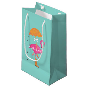 Baby & Co Flamingle Flamingo Shower Sprinkle Party Small Gift Bag