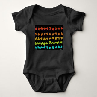 Baby Colourful Puzzles Baby Bodysuit