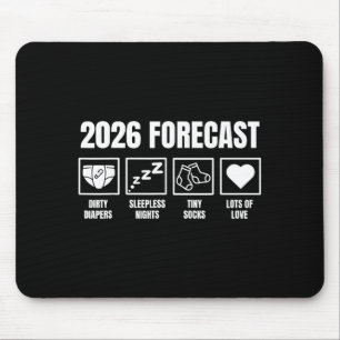 Baby Coming Soon 2026 Pregnancy Announcement Forec Mouse Pad