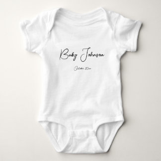 Baby Coming Soon Pregnancy Announcement Bodysuit