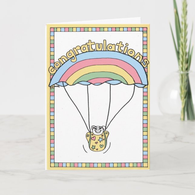 BABY CONGRATS Card (Front)