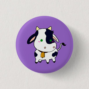 Baby Cow 3 Cm Round Badge