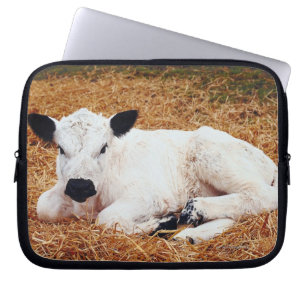 Baby Cow, Calf Laptop Sleeve