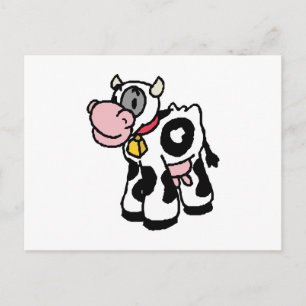 baby cow postcard