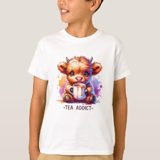 Baby Cow Tea Addict T-Shirt
