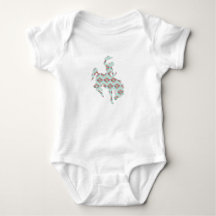 Baby Cowgirl Pink Turquoise Bronc Rodeo Aztec West
